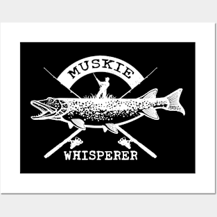 Muskie Whisperer Funny Posters and Art